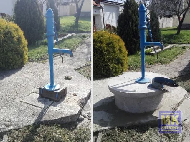 Rekonstrukce nadzemní části studny v obci Lesonice