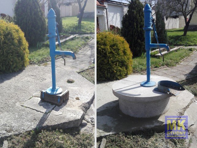 Rekonstrukce nadzemní části studny v obci Lesonice